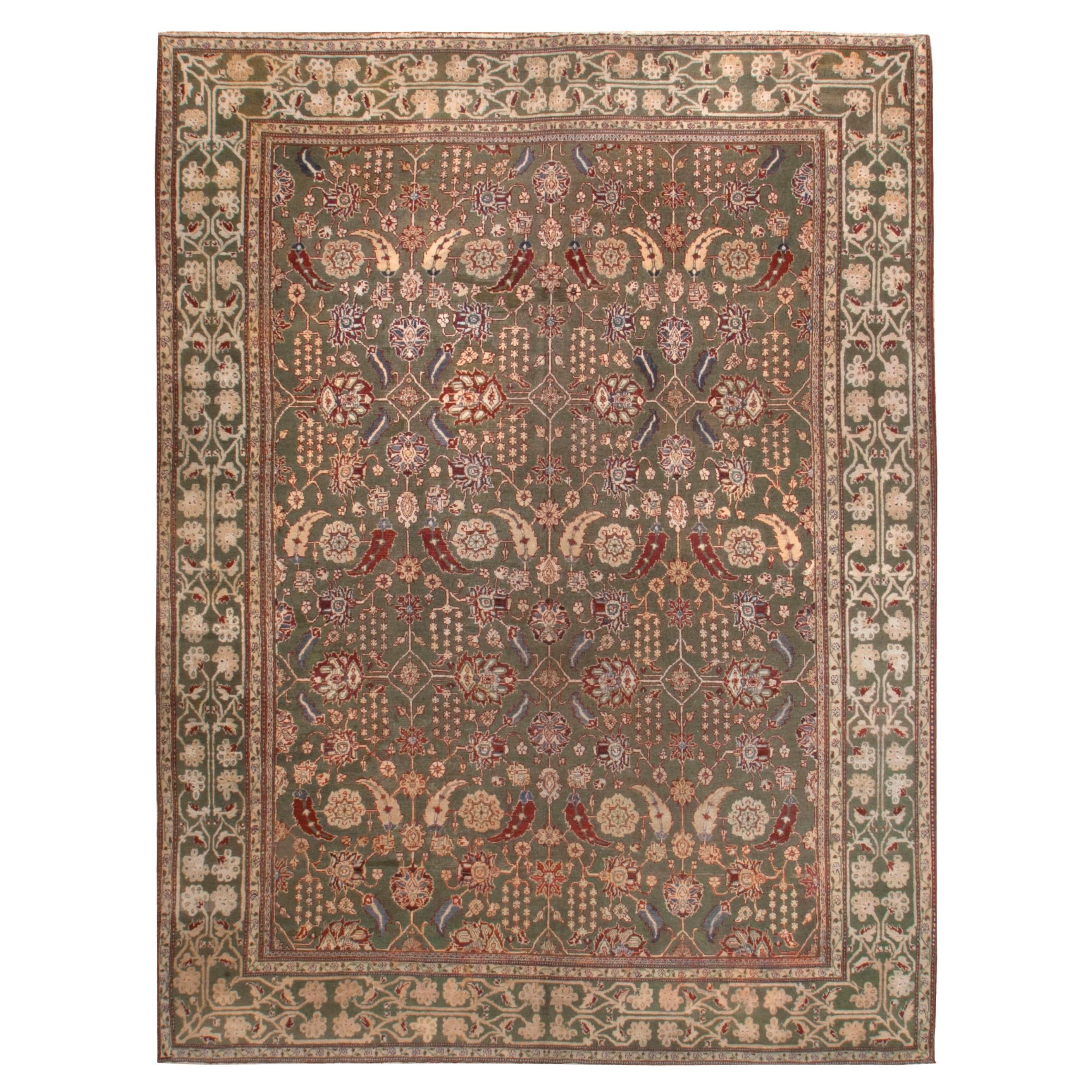 Tapis indien ancien Greene 
Greene Agene,  8
10 x 11
6