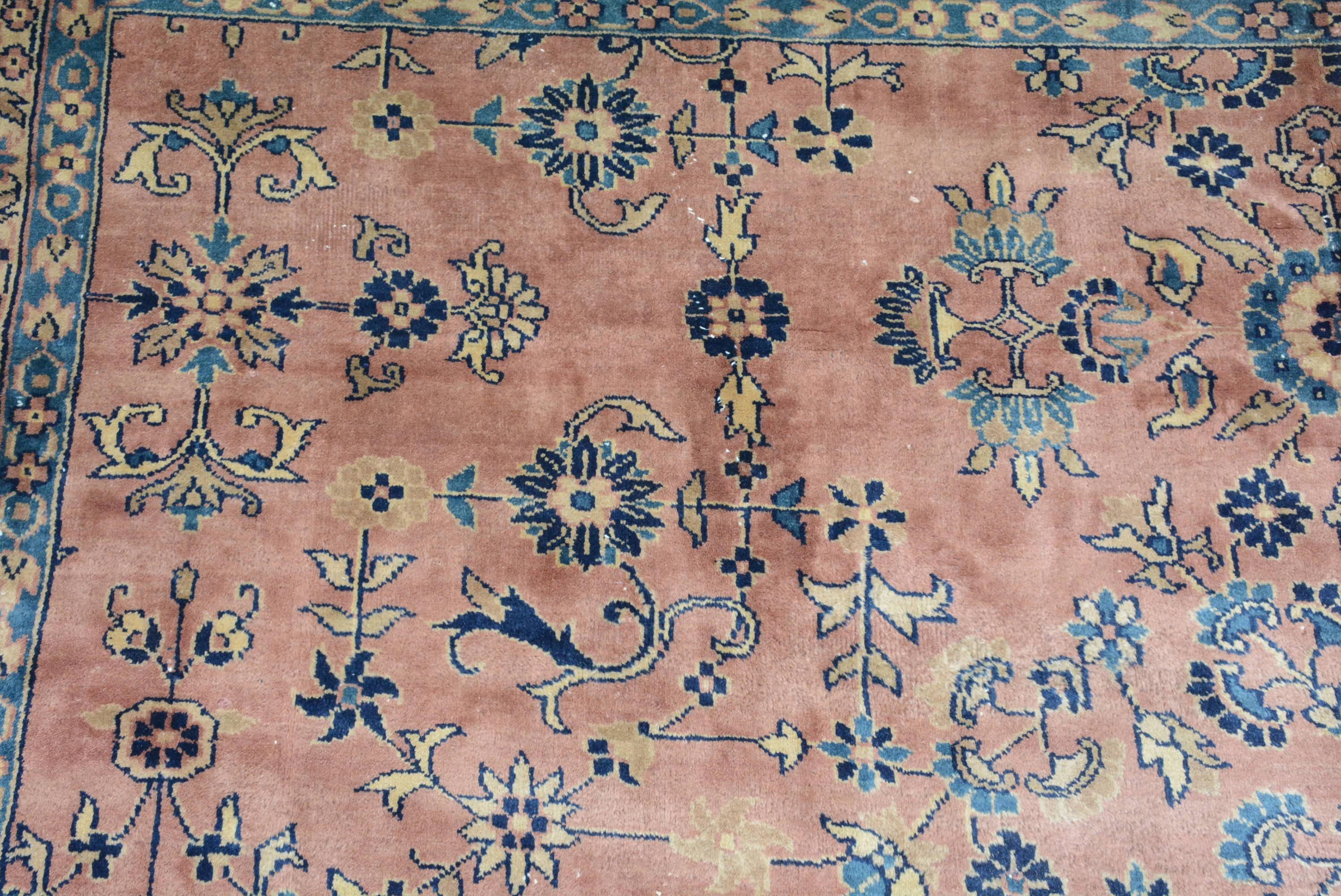 Sarouk Farahan Antique Indian Sarouk Carpet