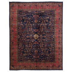 Antique Indian Sarouk Rug