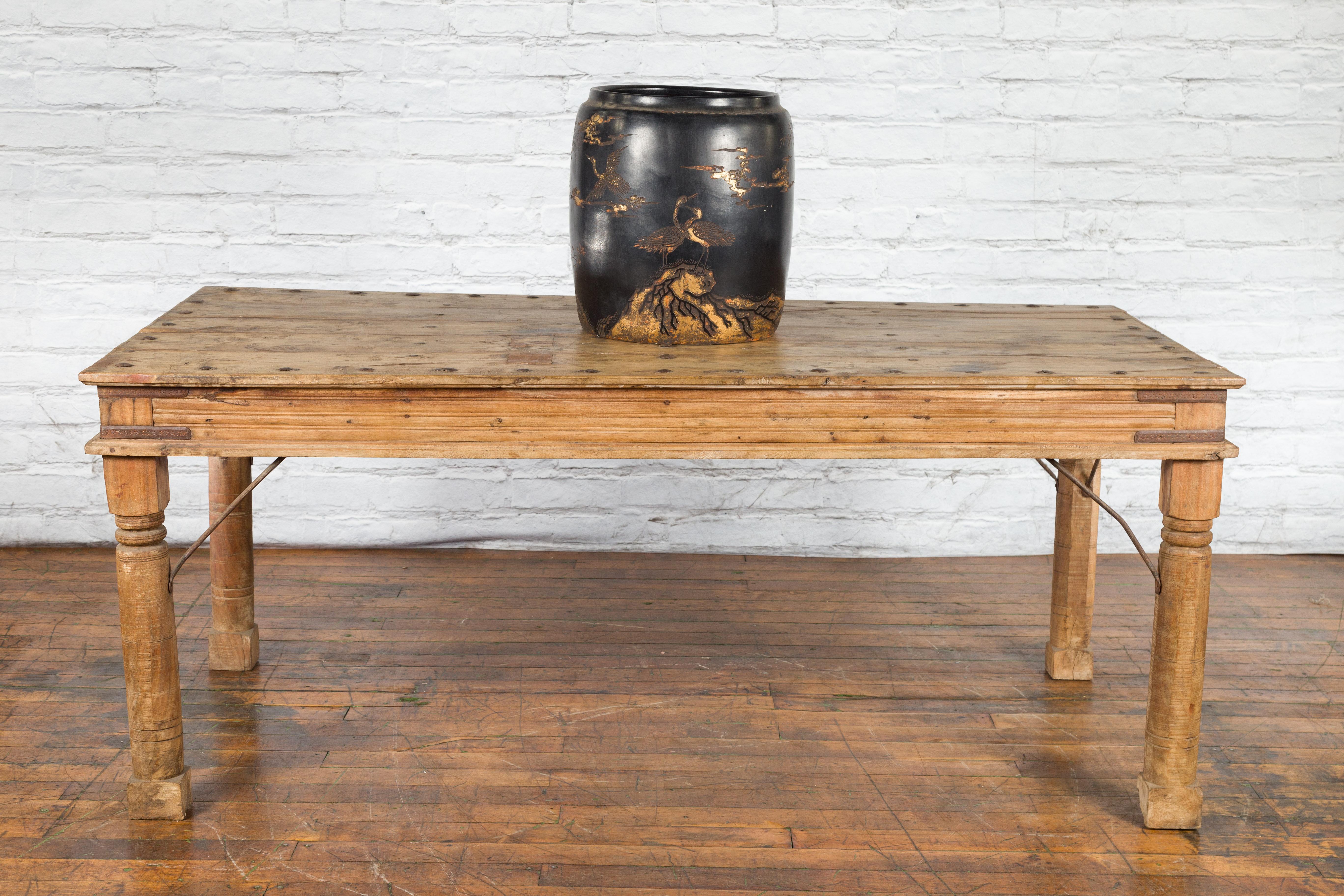 antique indian dining table