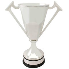 Retro Indian Silver Champagne Presentation Cup