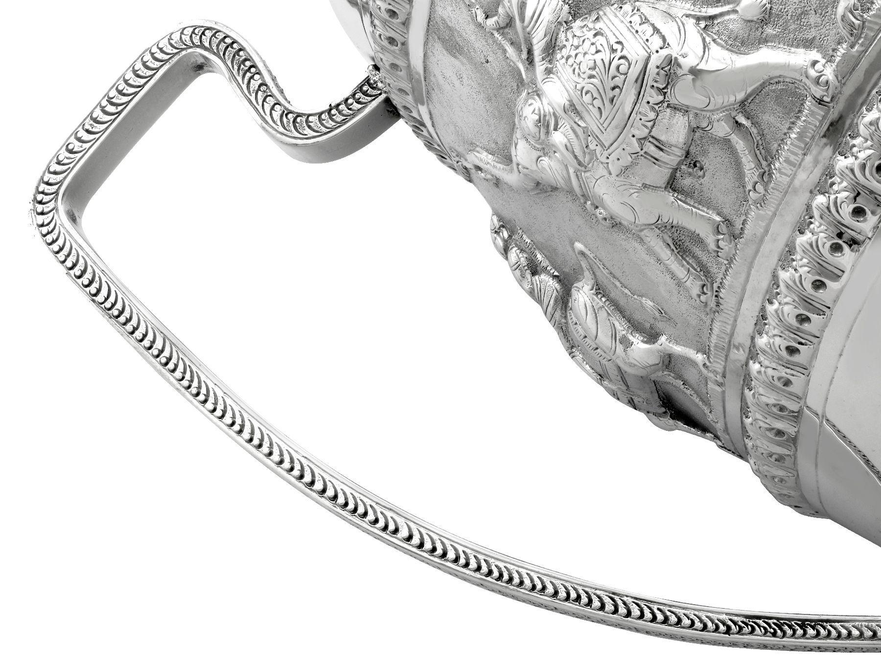 Antique Indian Silver Trophy/Cup Circa 1880 2