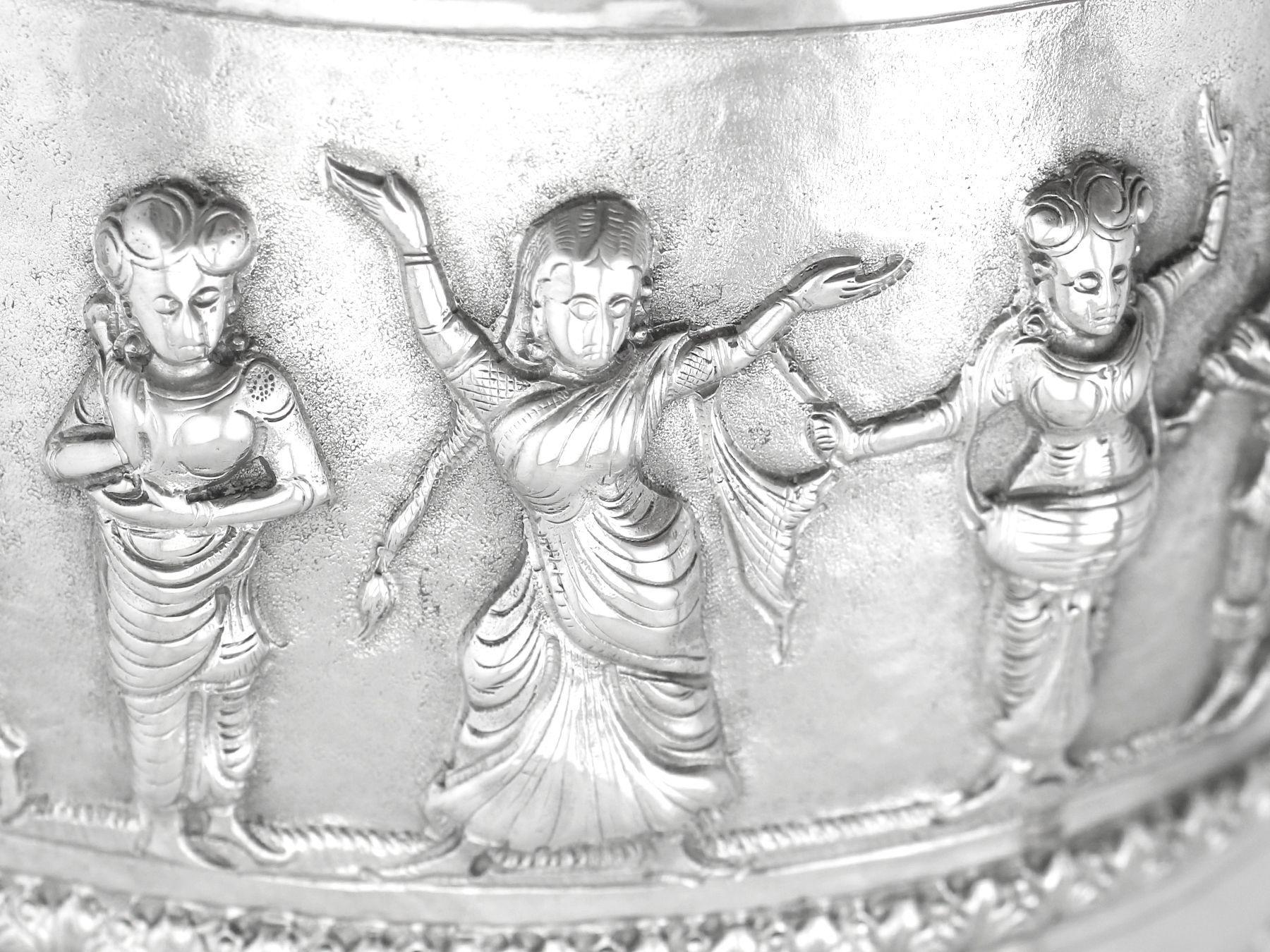 Antique Indian Silver Trophy/Cup Circa 1880 4