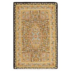 Nazmiyal Collection Antique Indian Tapestry Gem Stone Rug. 2 ft 6 in x 4 ft