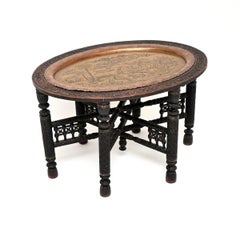 Antique Indian Tray Top Coffee Table