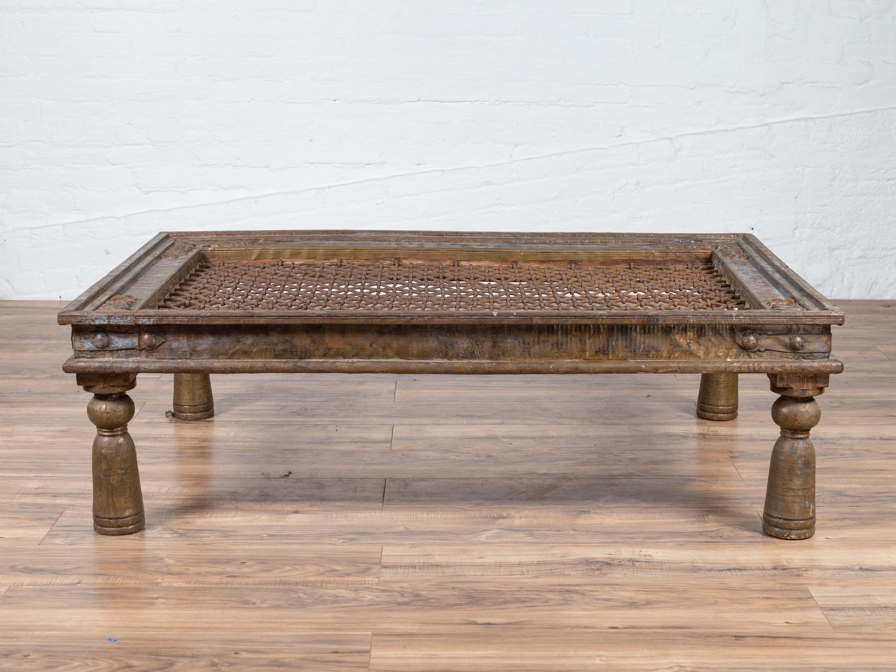 metal indian coffee tables