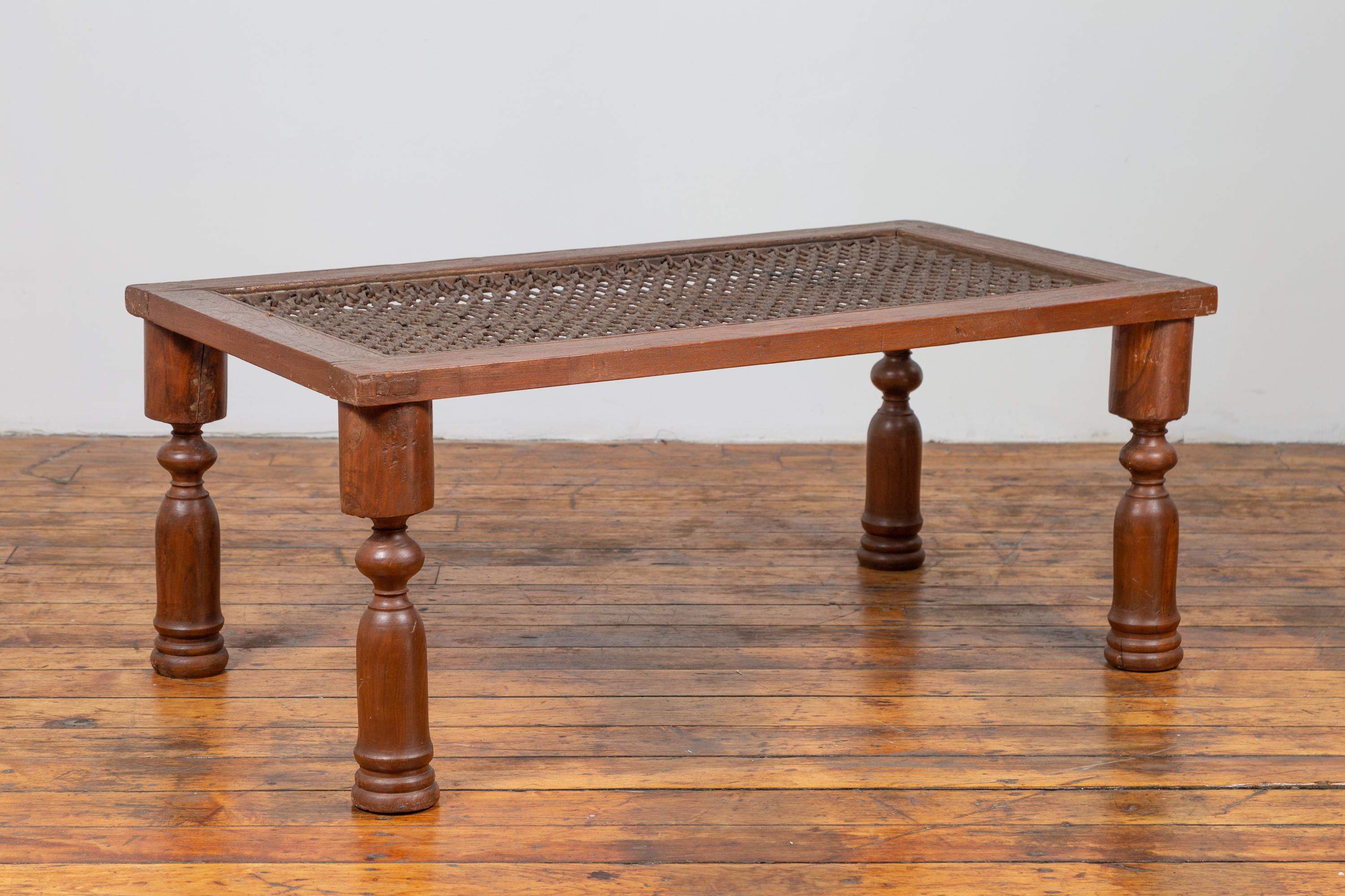 baluster coffee table