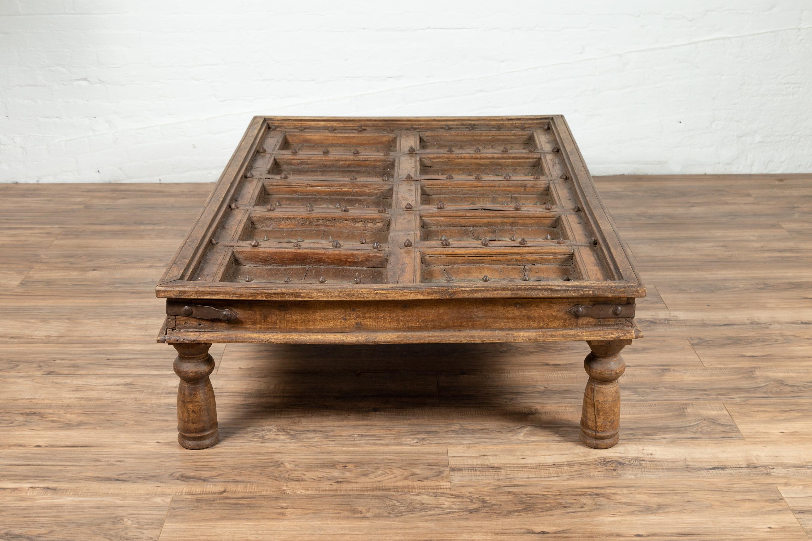 indian door coffee table