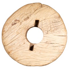 Antique Indian Wooden Wheel