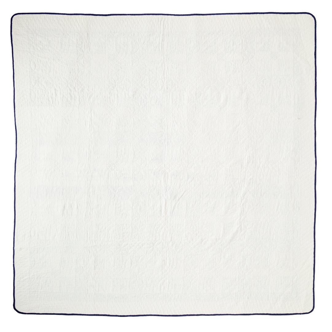 Américain Courtepointe ancienne indigo pour canards et canards, vers 1910 en vente