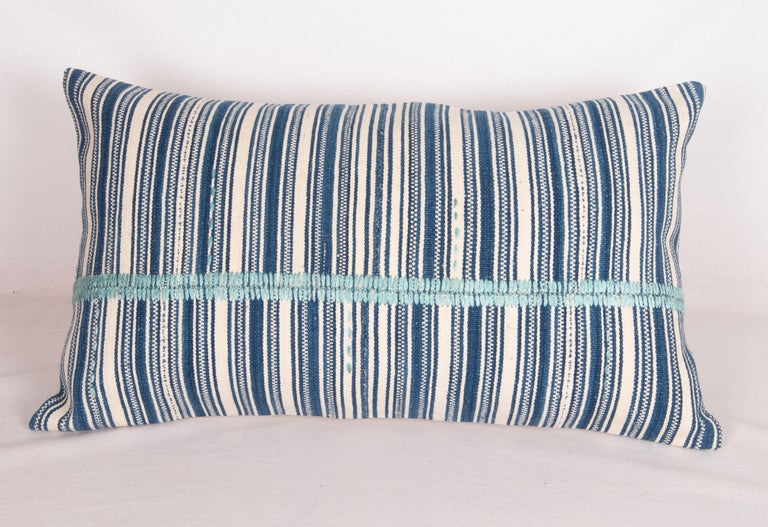 Antique Indigo Kilim Pillow Cover, E 20th C. For Sale at 1stDibs