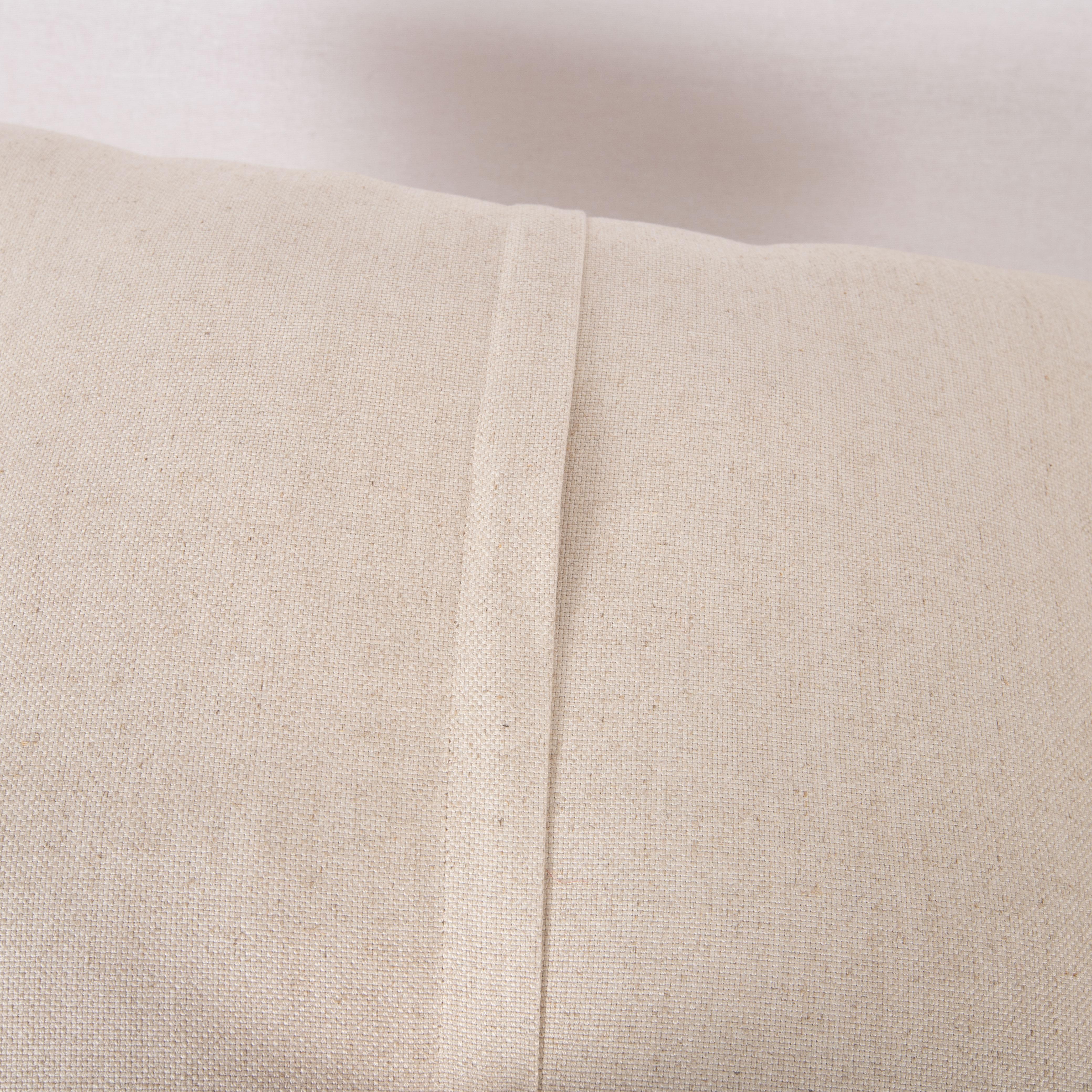 Coton Couvercle d'oreiller indigo ancien fabriqué à partir d'un coussin de courtepointe, début du 20e siècle en Turquie en vente