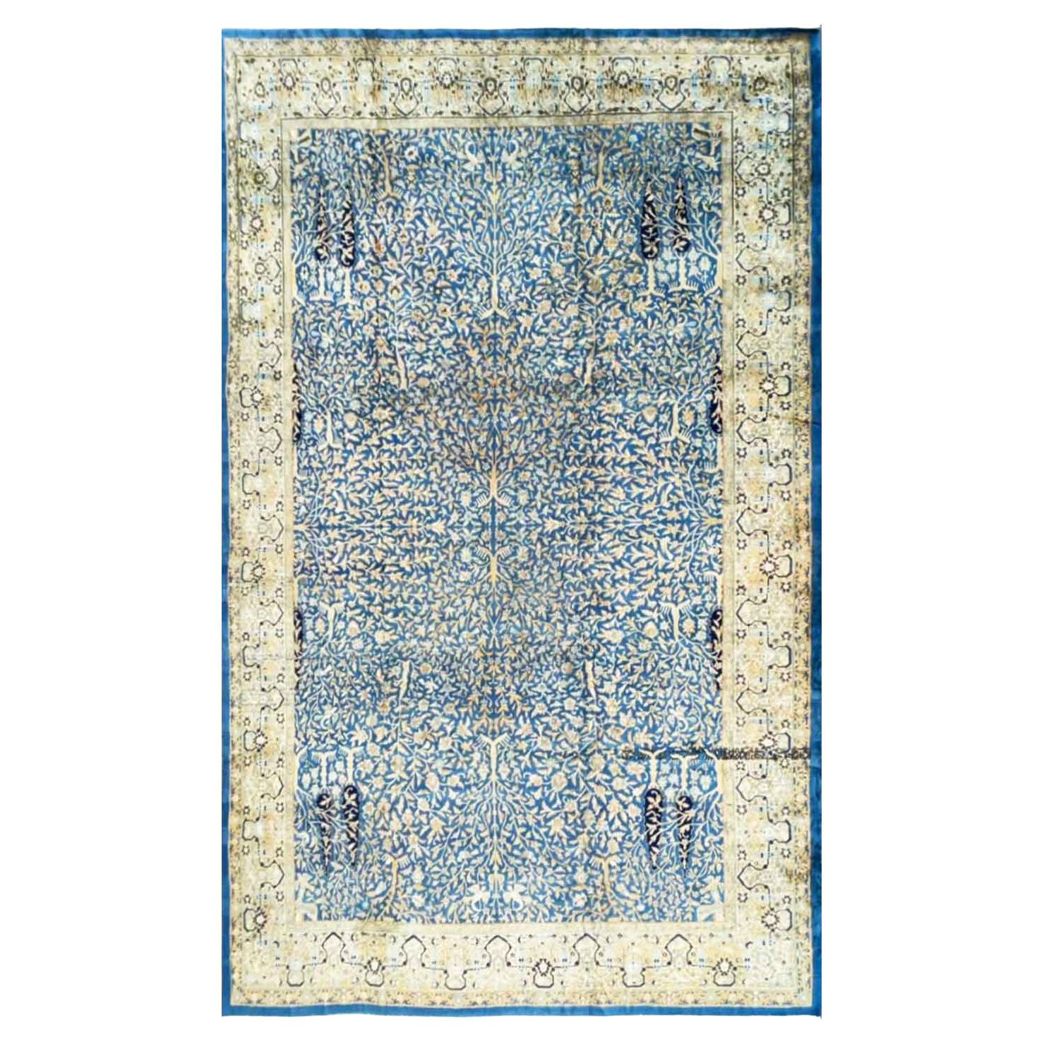 Antique Indo Agra Carpet, The Forest For Sale