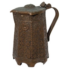 Théière indo-persienne ancienne du 19ème siècle