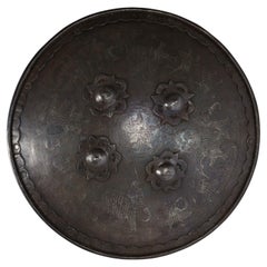 Antique Indo Persian Dhal Separ Shield