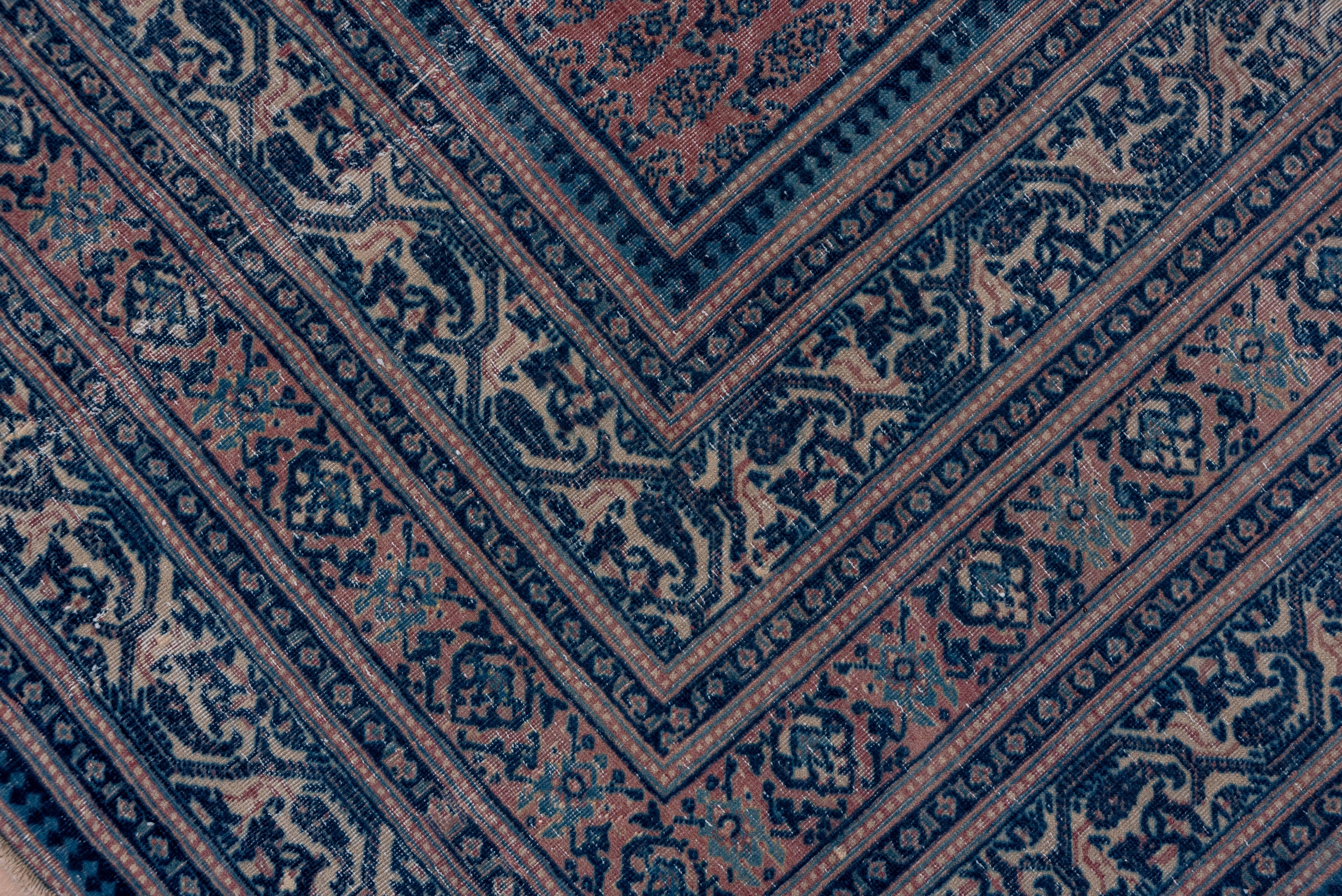 Antique Indo Tabriz Carpet For Sale 4