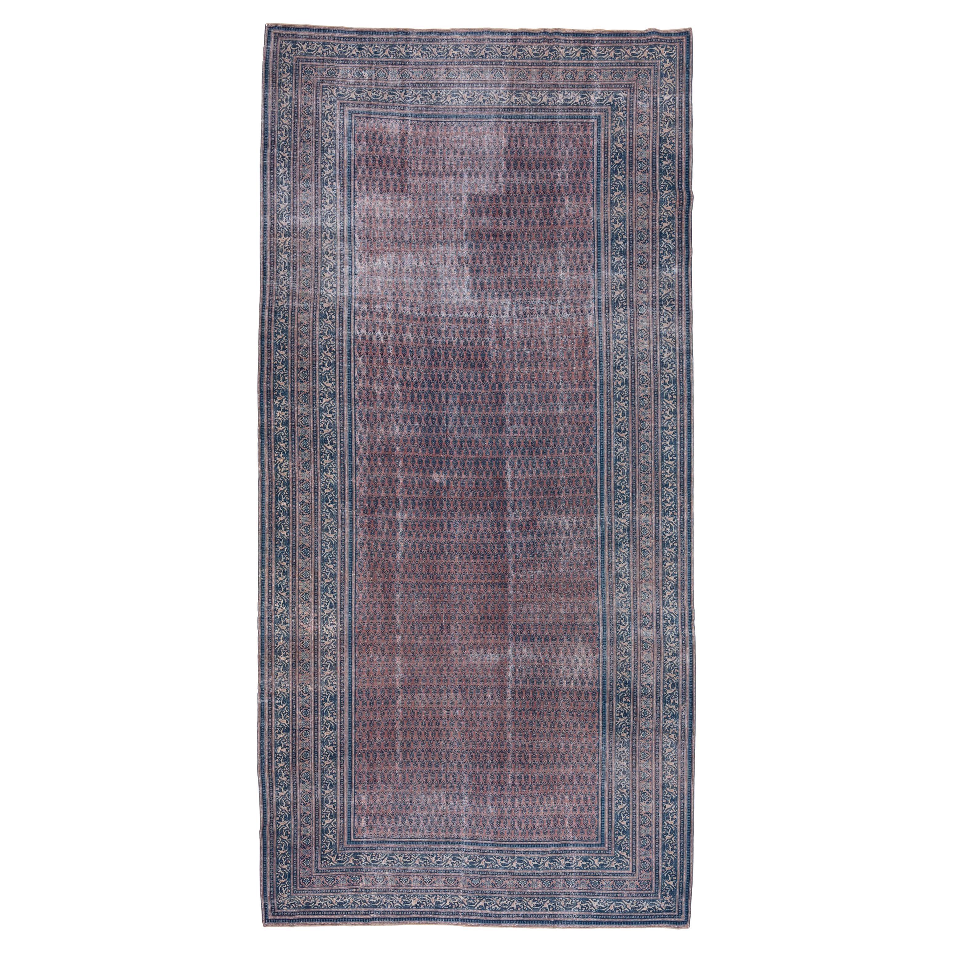 Antique Indo Tabriz Carpet For Sale