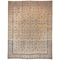 Antique Kerman Carpet circa 1920s