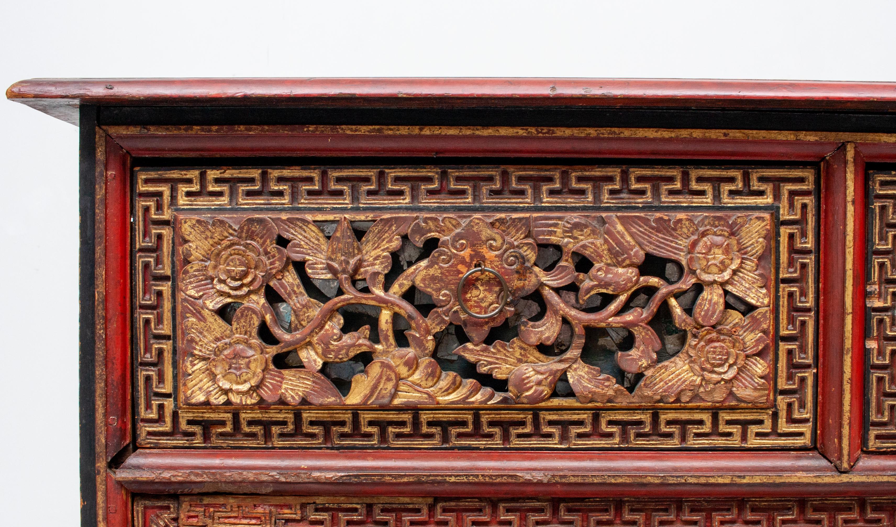 Wood Antique Indonesian Blanked Chest
