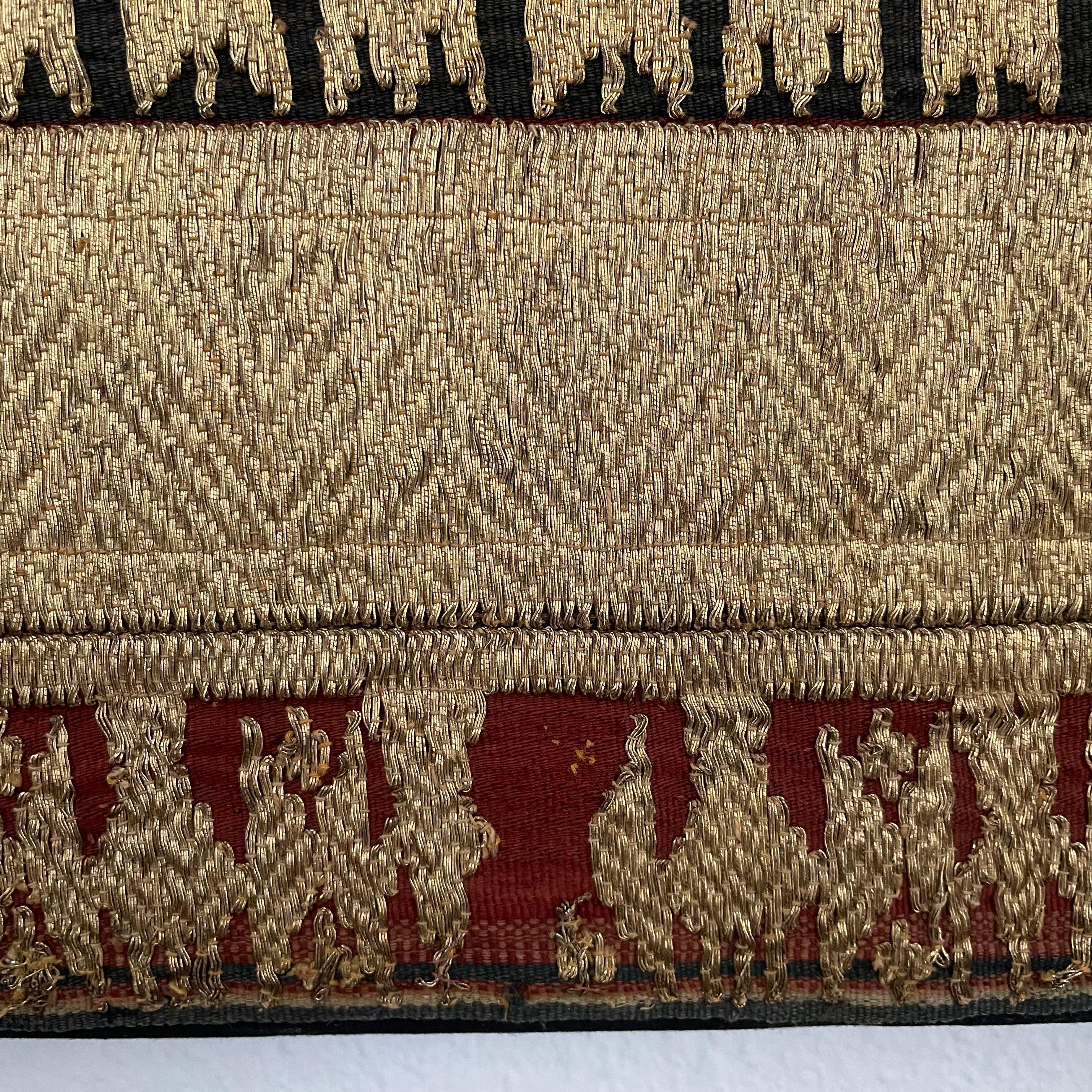 Antique Indonesian ceremonial skirt from the Abung people of Lampung, Sumatra 3
