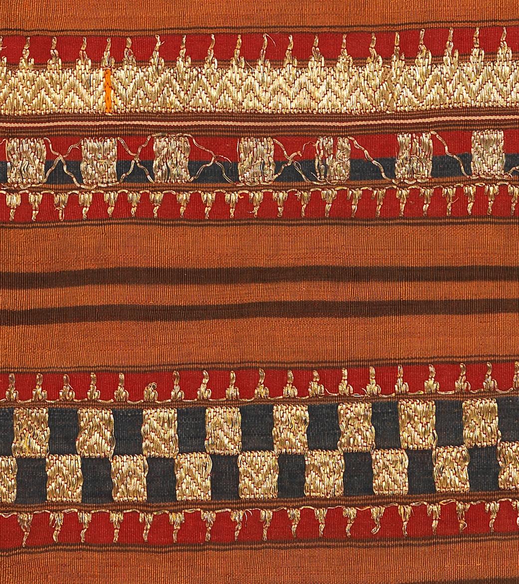 Tribal Antique Indonesian Ceremonial Textile, Lampung People, Sumatra For Sale