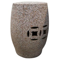 Antique Indonesian Garden Stools Antique Indonesian Garden Stools