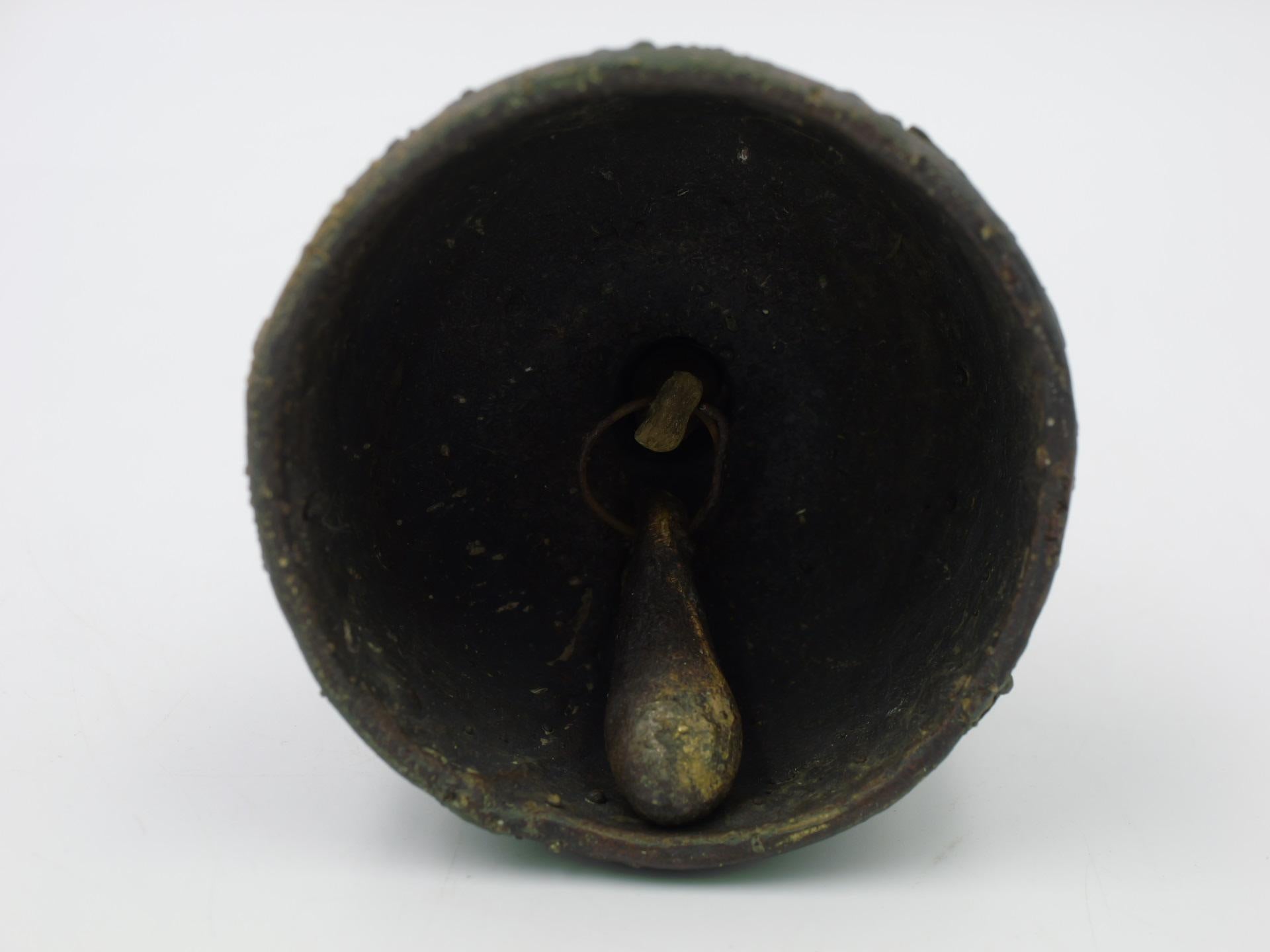 Antique Indonesian Garuda brass bell  For Sale 1