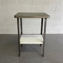 Antique Industrial Apothecary Prep Table