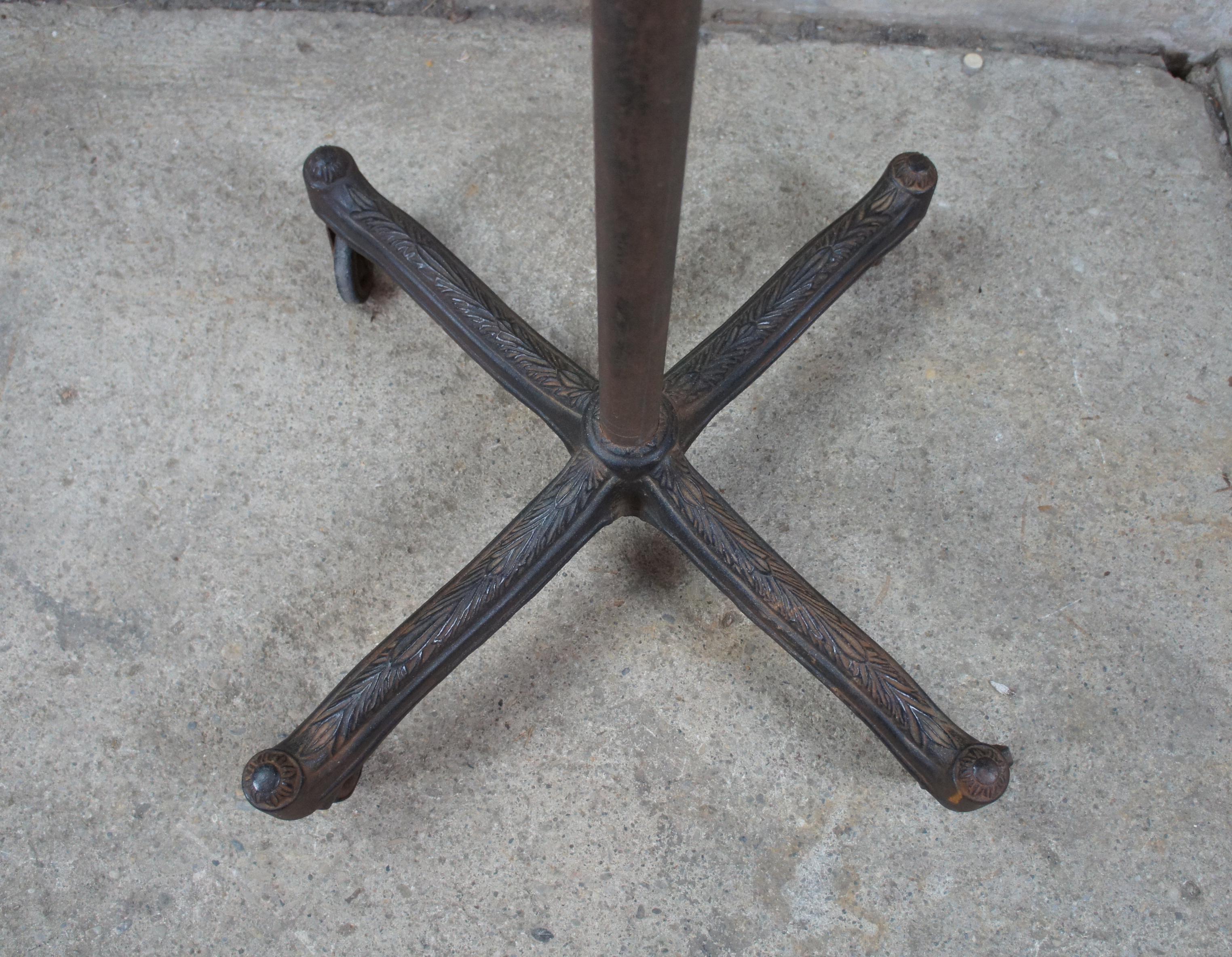 antique cast iron clothes rack