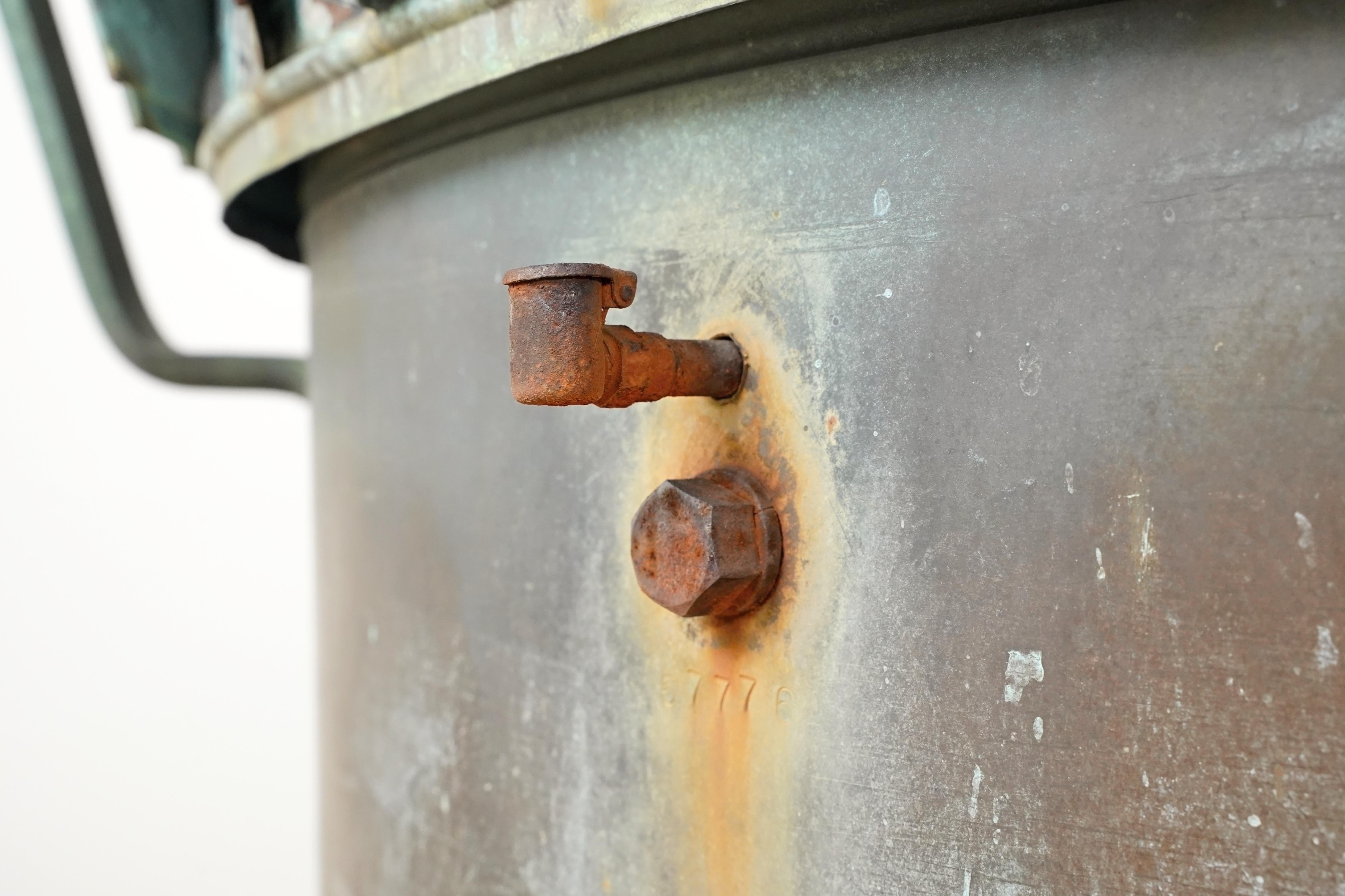 20th Century Antique Industrial Copper Roof Wind Turbine Ventilator For Sale