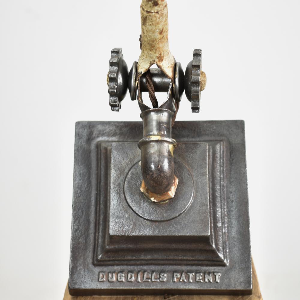 Mid-Century Modern Antique Industrial Dugdills Desk Lamp, 1930s For Sale