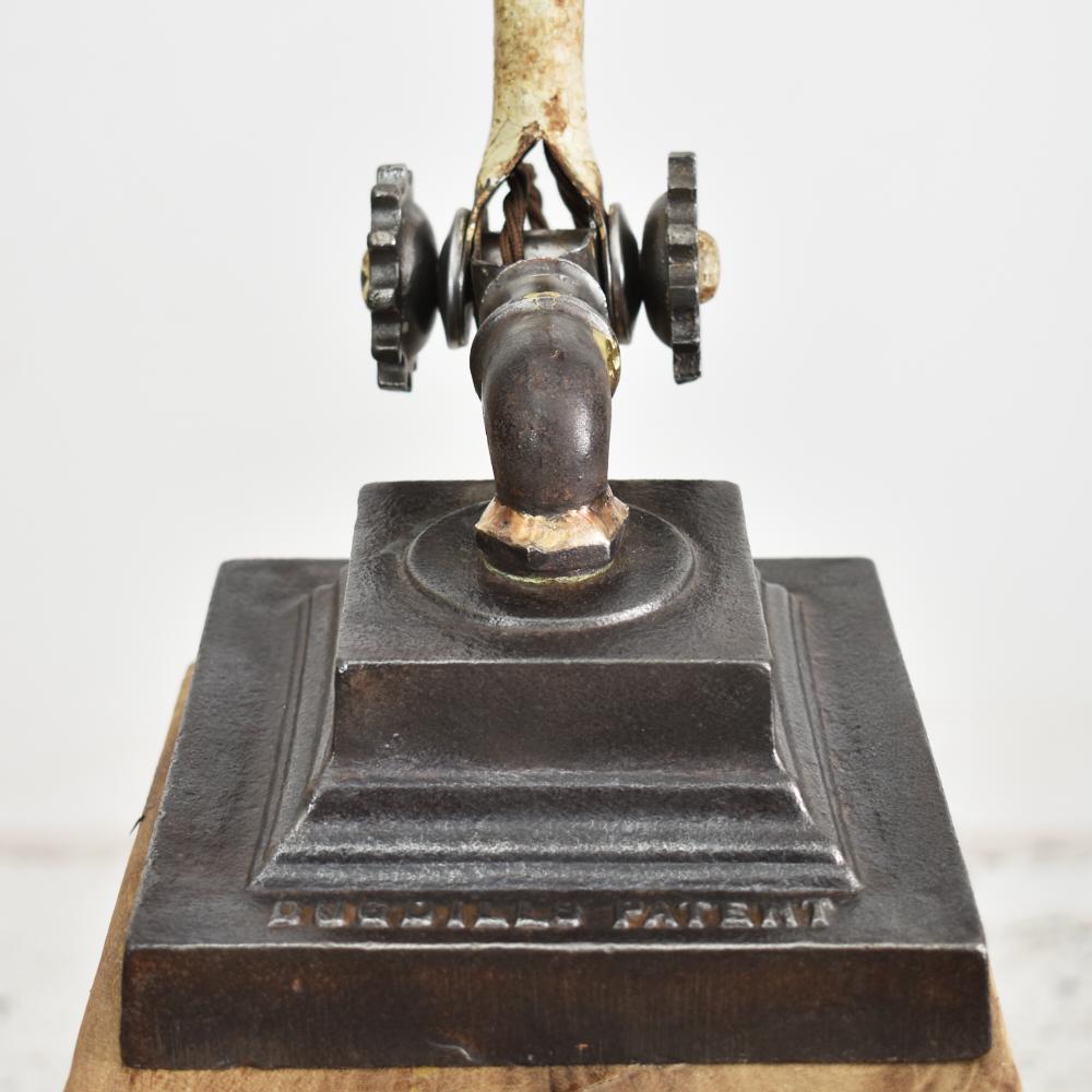 Antique Industrial Dugdills Desk Lamp, 1930s In Fair Condition For Sale In Stockbridge, GB