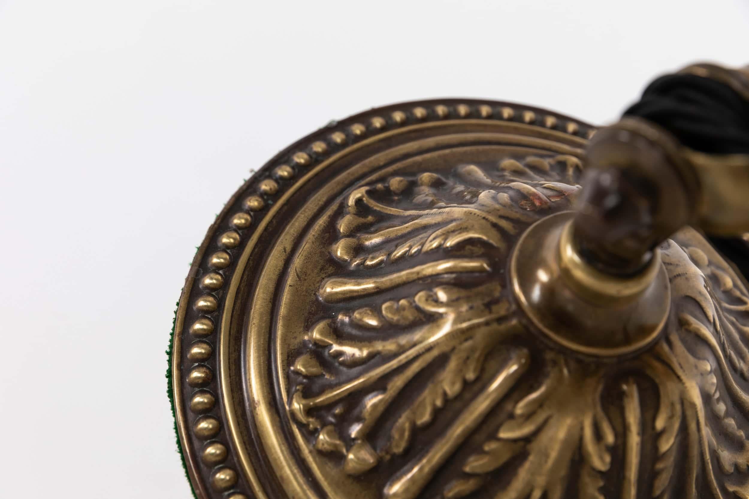 Antique Industrial Early Brass Dugdills Adjustable Desk Table Lamp, c.1910 1
