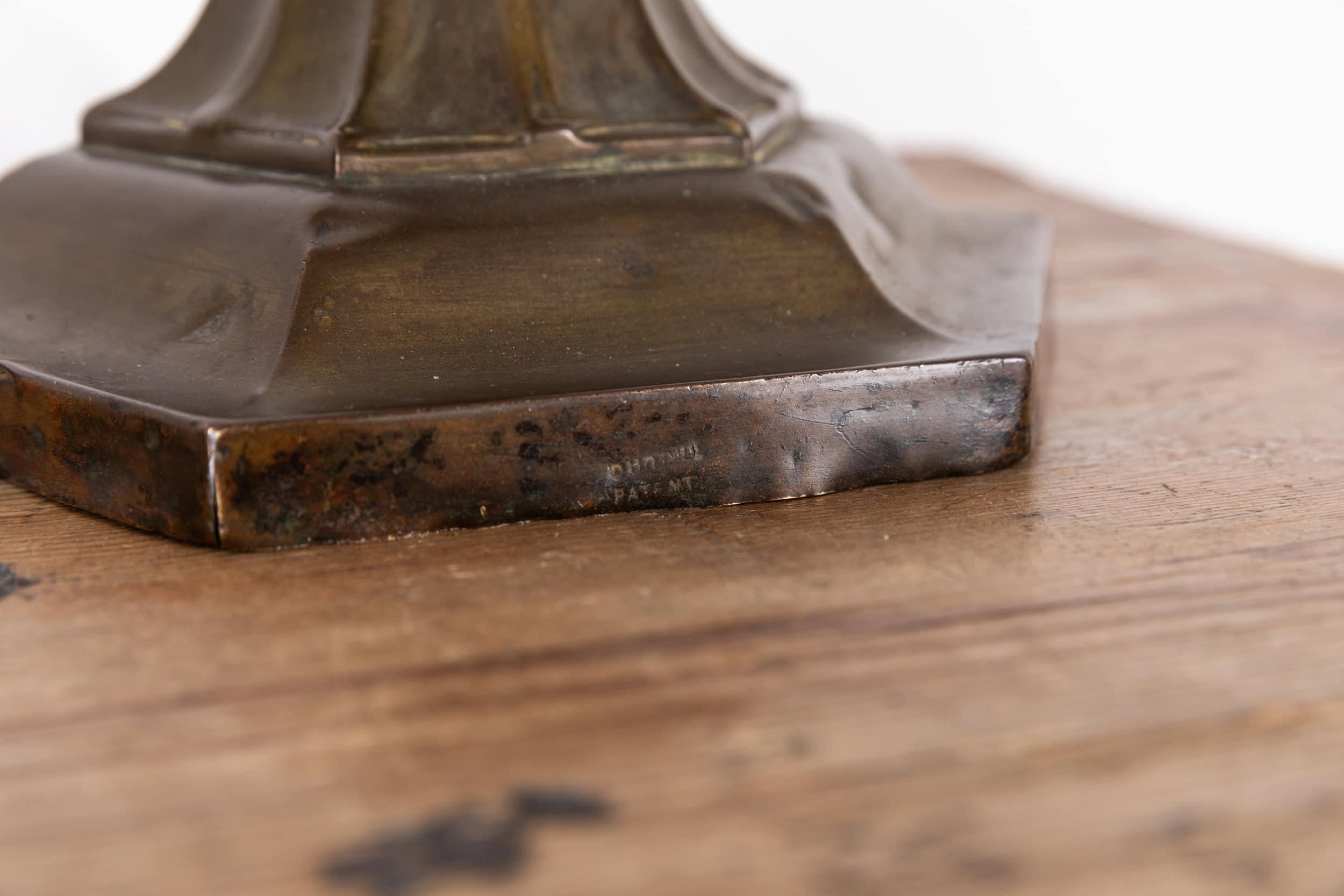 Antique Industrial Early Brass Dugdills Piano Desk Lamp, c.1915 For Sale 3
