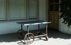 Antique Industrial Factory Cart