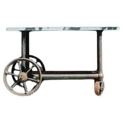 Antique Industrial Factory Cart