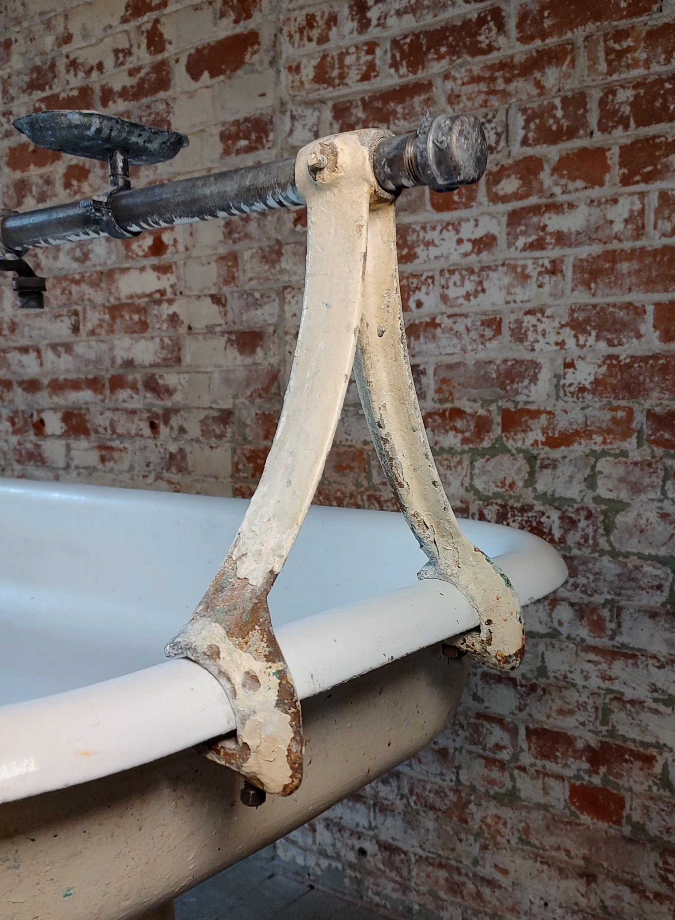 Antique Industrial Factory Trough Sink For Sale 4