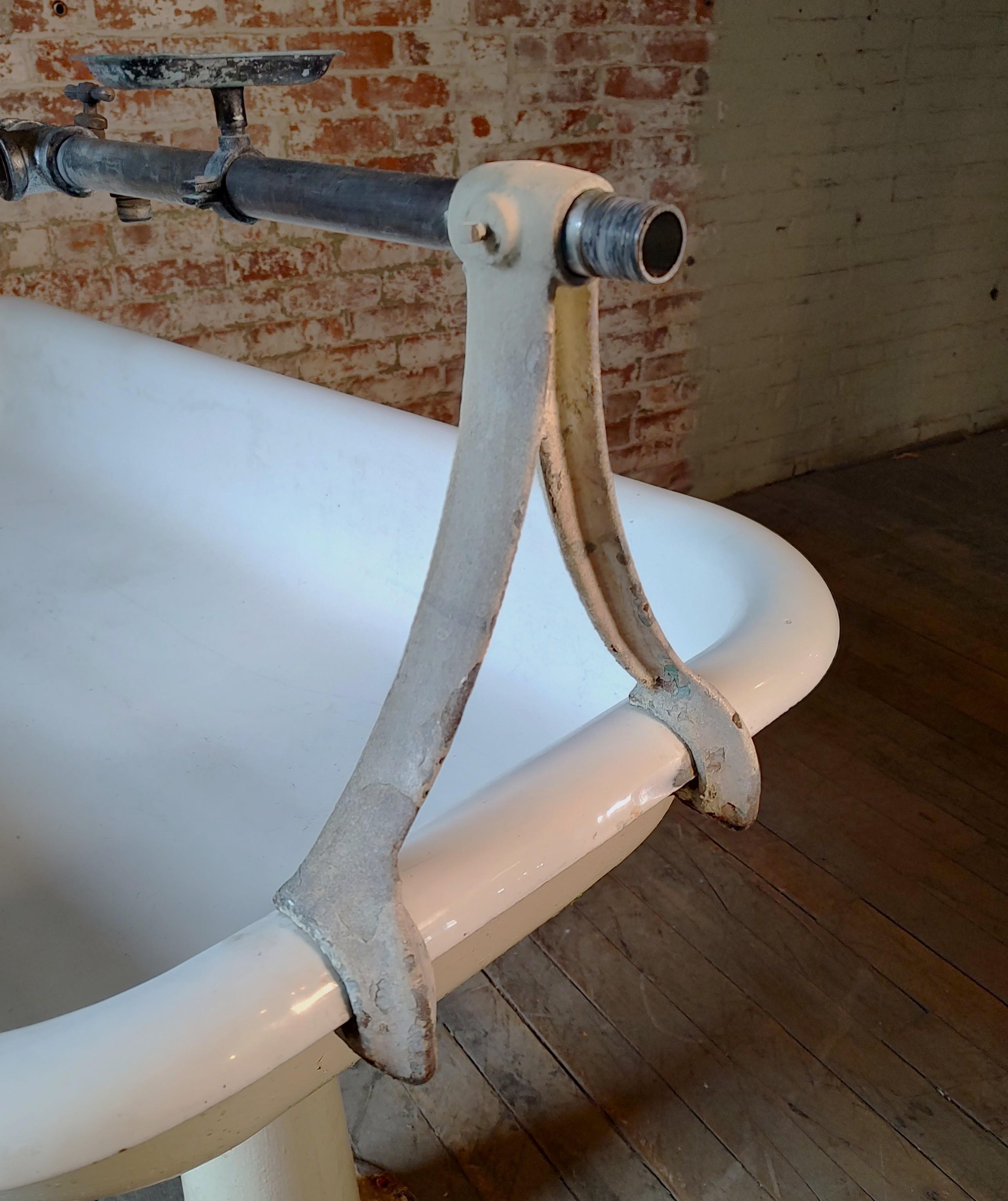 Antique Industrial Factory Trough Sink For Sale 5