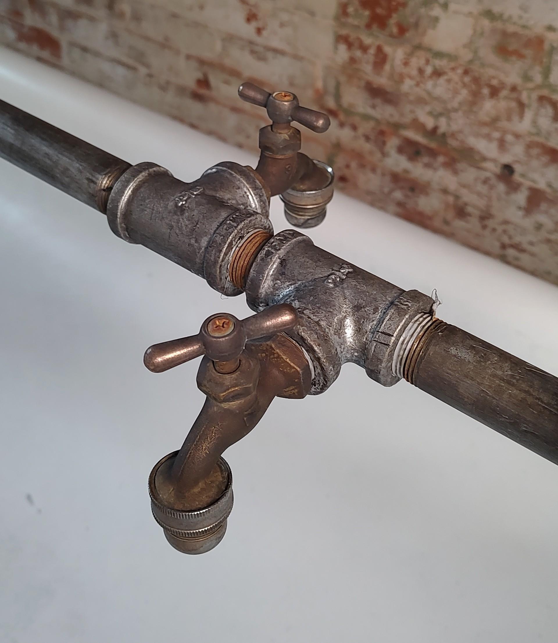 Antique Industrial Factory Trough Sink For Sale 2