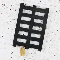 Antique Industrial Foundry Pattern for Mold Handmade Wood, Number 10