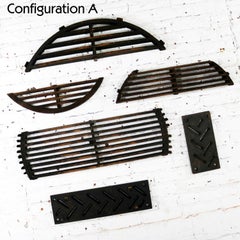 Antique Industrial Foundry Patterns for Molds Handmade Set of Six, Group 1