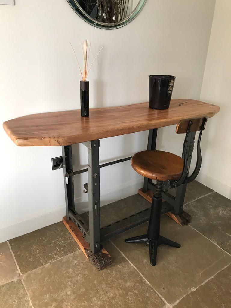 singer iron table