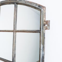 Antique Industrial Mirrored Iron Windows