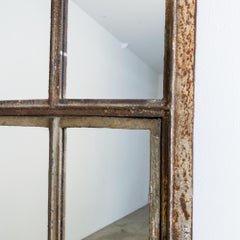 Antique Industrial Mirrored Iron Windows