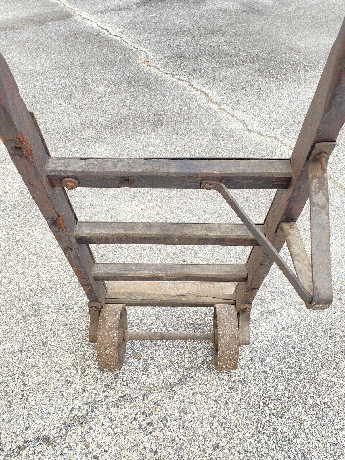 antique hand truck dolly