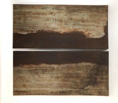 Antique Industrial Sculptural Wall Art with Tremendous Surface Appeal