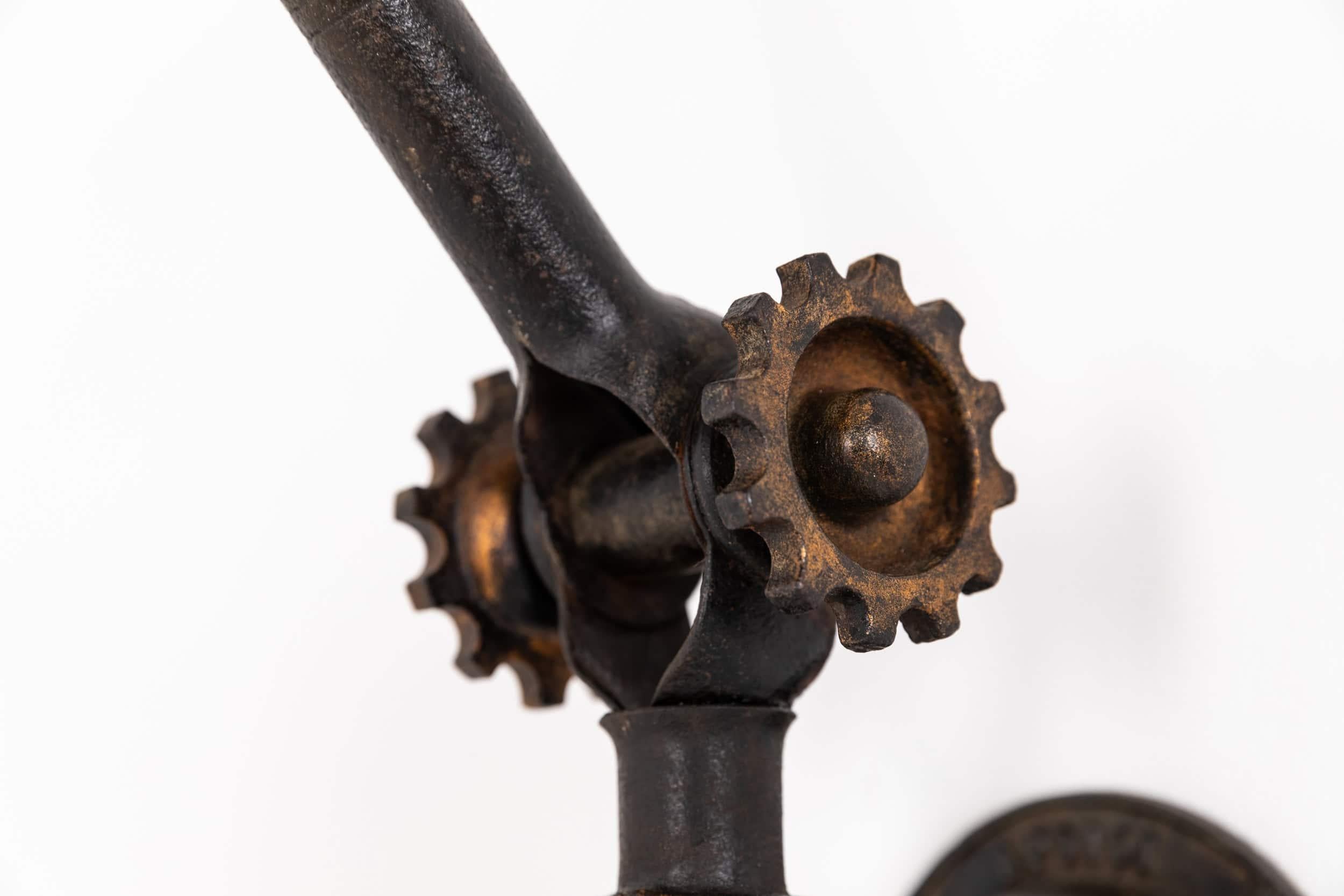 Lampe de bureau industrielle ancienne Dugdills Machinist, vers 1910 en vente 1