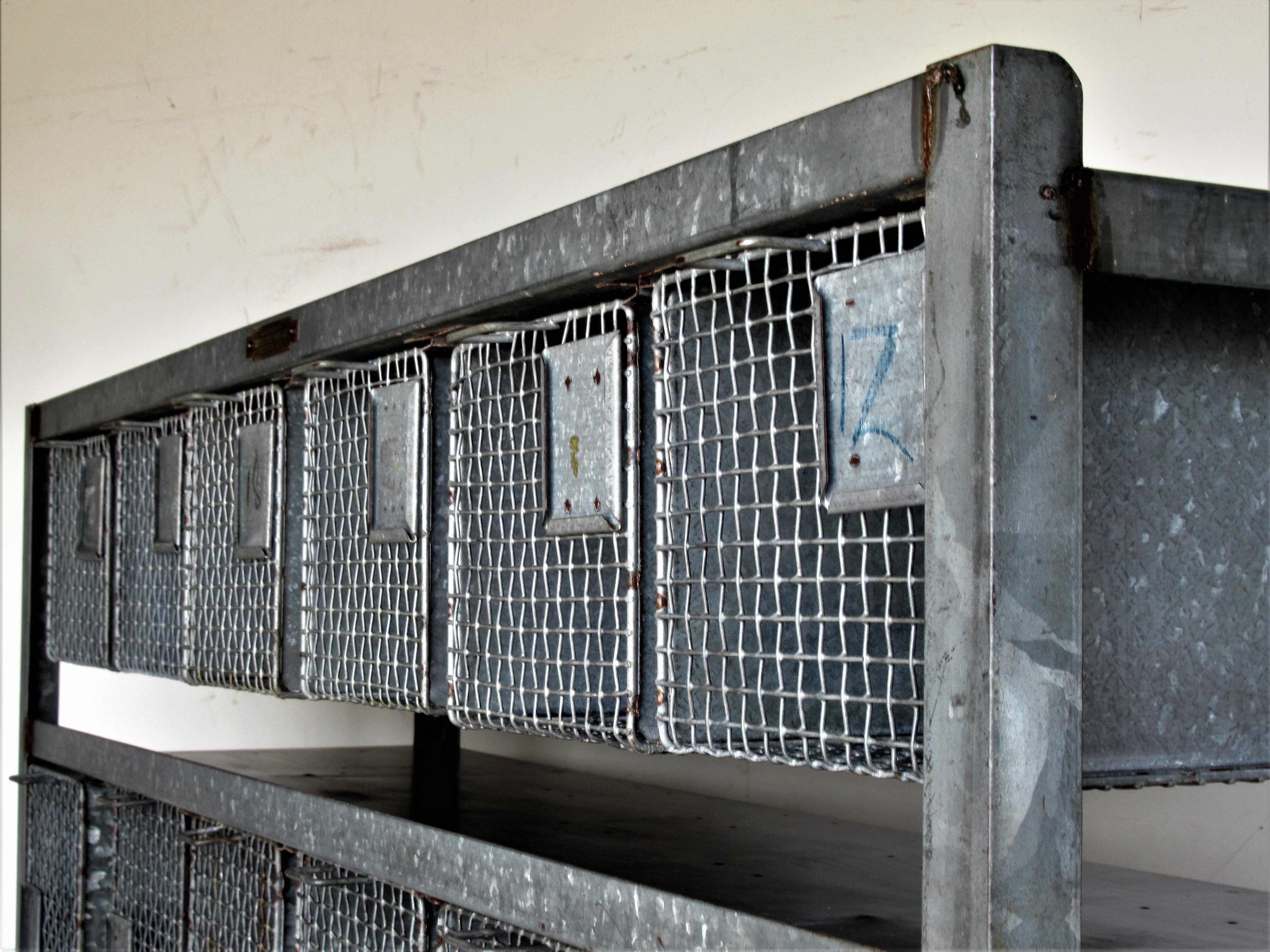 industrial wire baskets