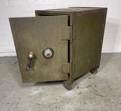 Antique Industrial Yale Safe on wheels