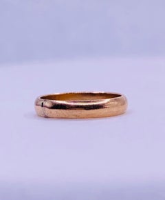 Antique Infant Baby Gold Band Ring